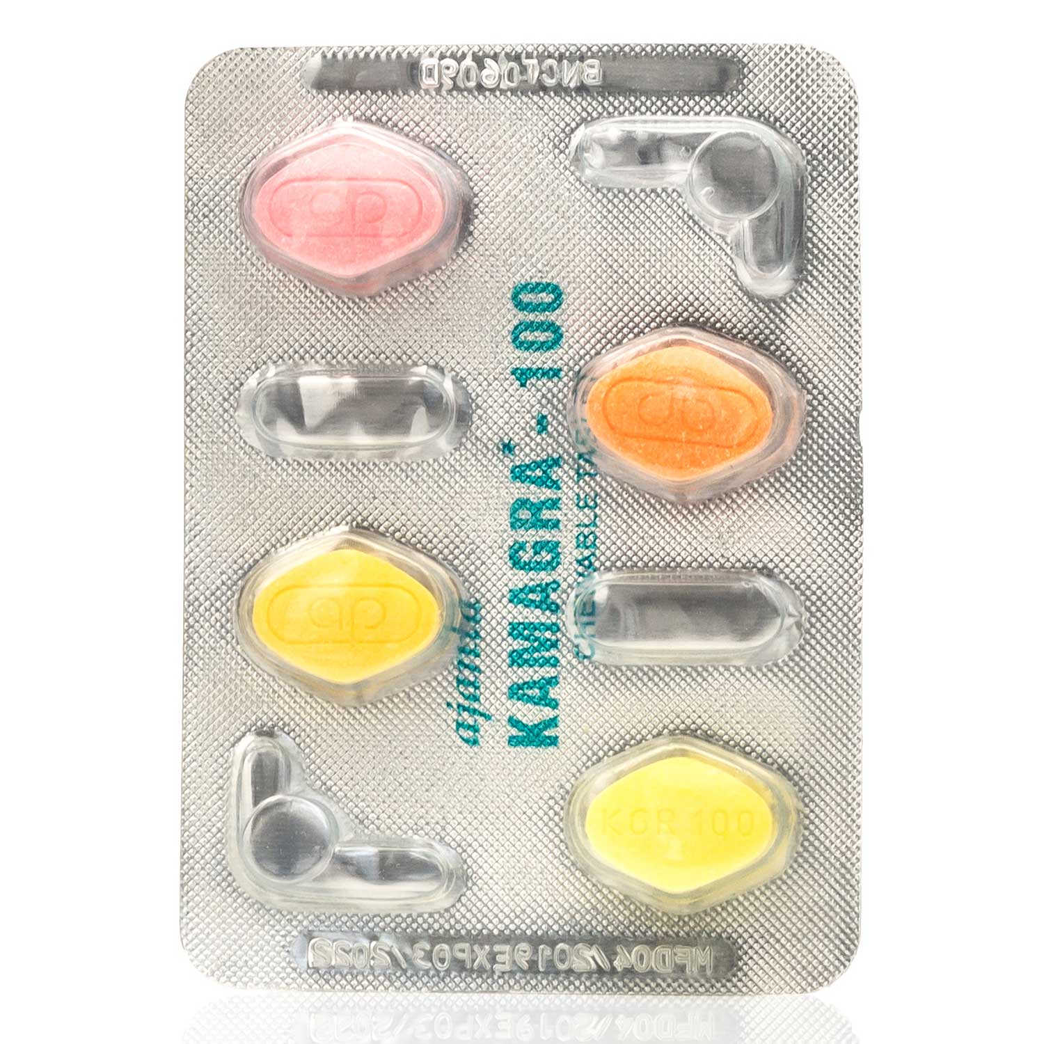 Kamagra chewable tabs – szczegóły opakowania